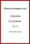 Product picture Giuseppe Concone Op.12, High Voice, Lesson n°3